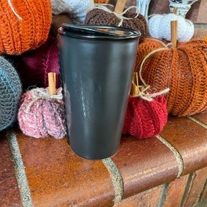Studded Matte Black Starbucks Travel mug
